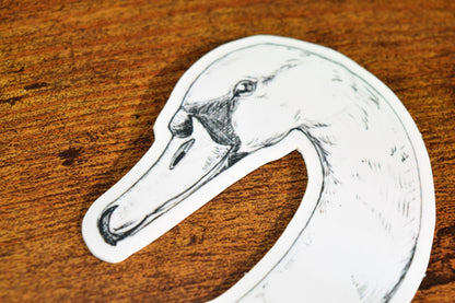 swan sticker