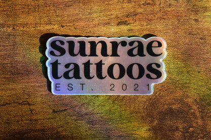 sunrae holographic sticker