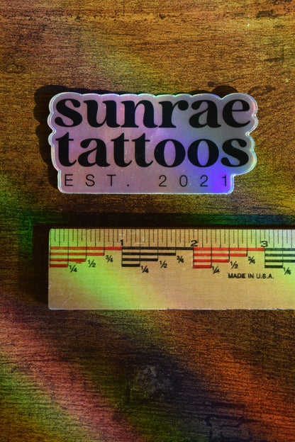 sunrae holographic sticker