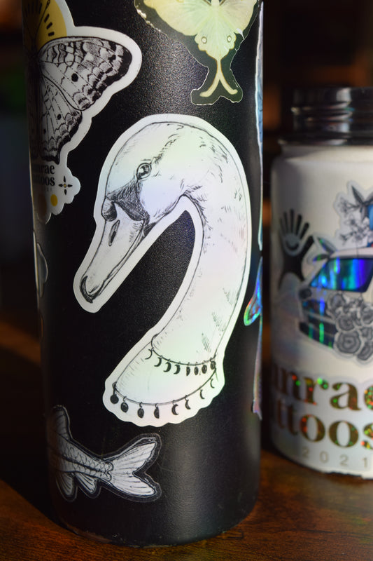 swan sticker