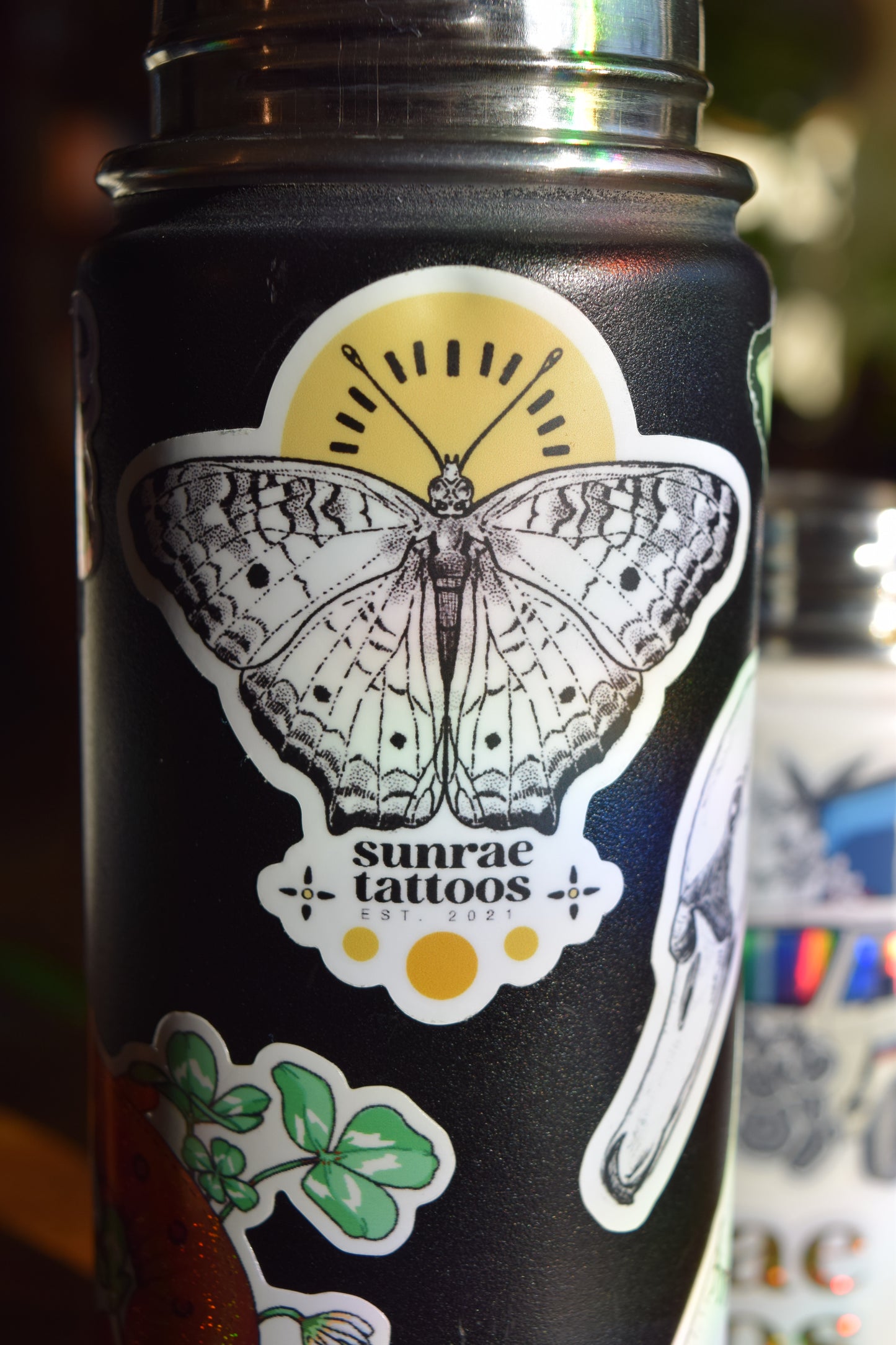 sun moth sticker