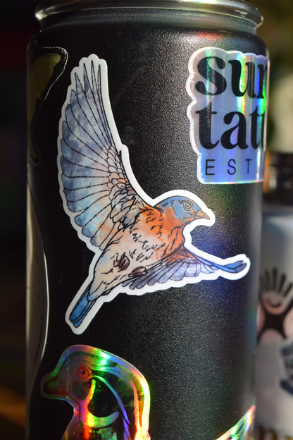eastern bluebird sticker