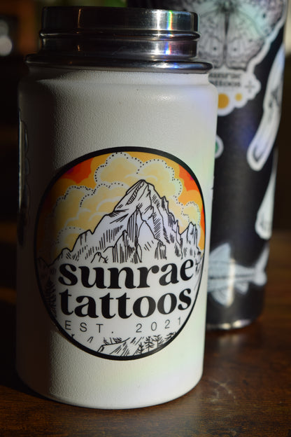 mountain sunrae sticker