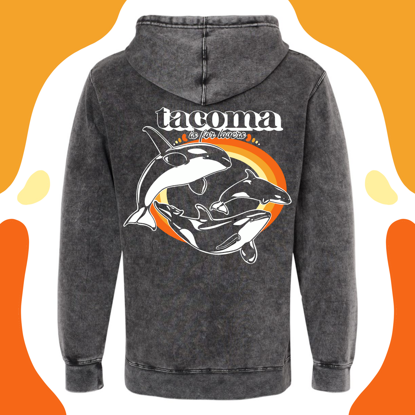 Tacoma is for Lovers Mineral Wash Hoodie *Limited Edition